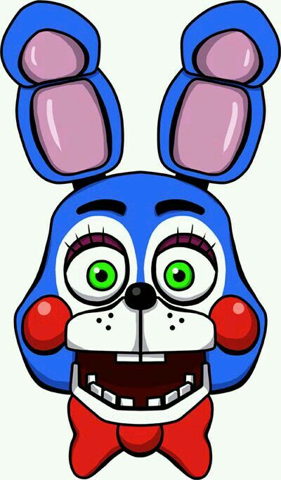 fnaf toy bonnie dibujo