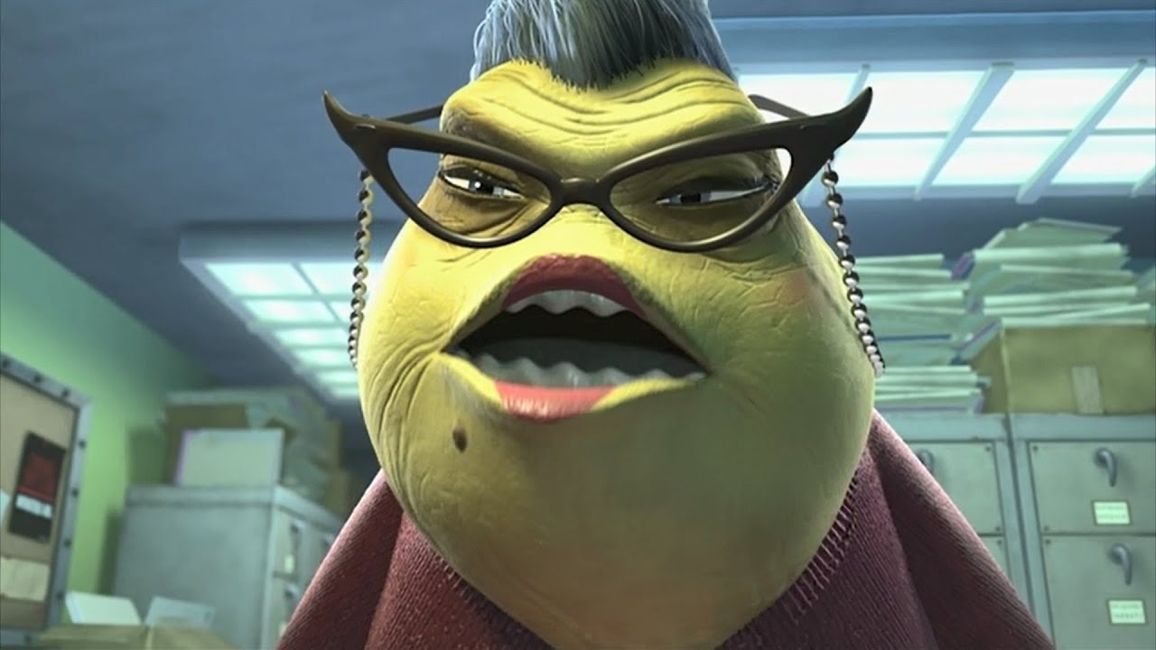 monsters inc old lady