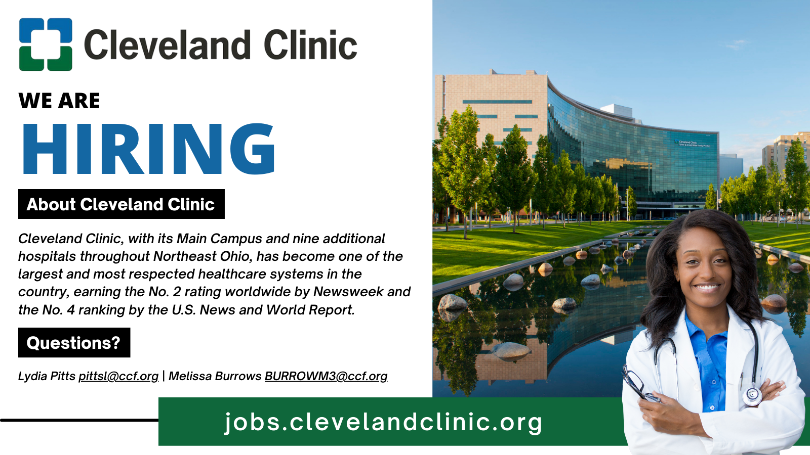 cleveland clinic careers ohio