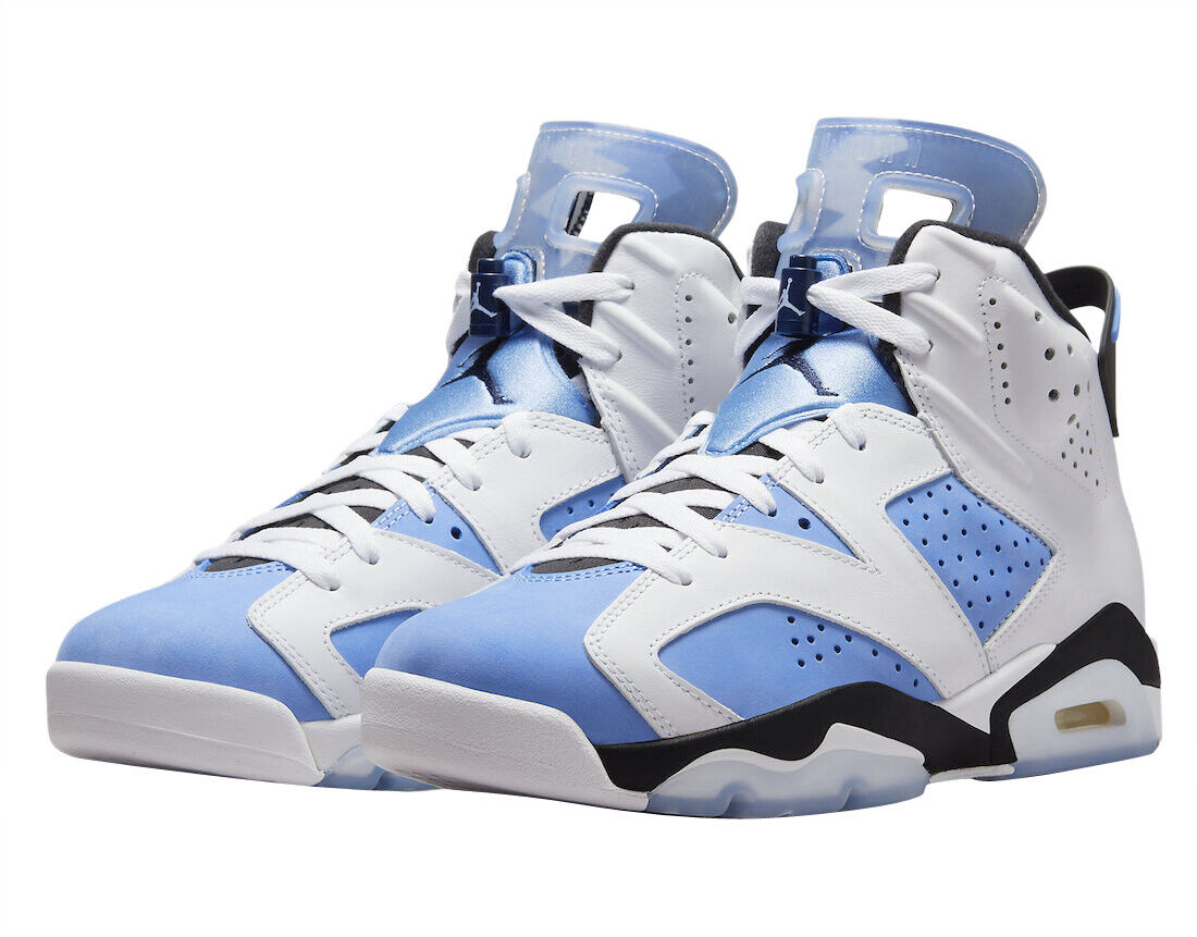 jordan 6 white blue