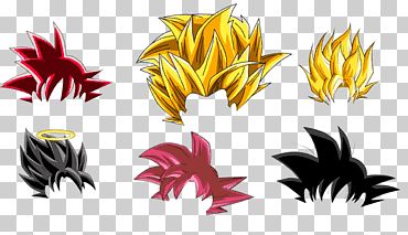 super saiyan hair photoshop