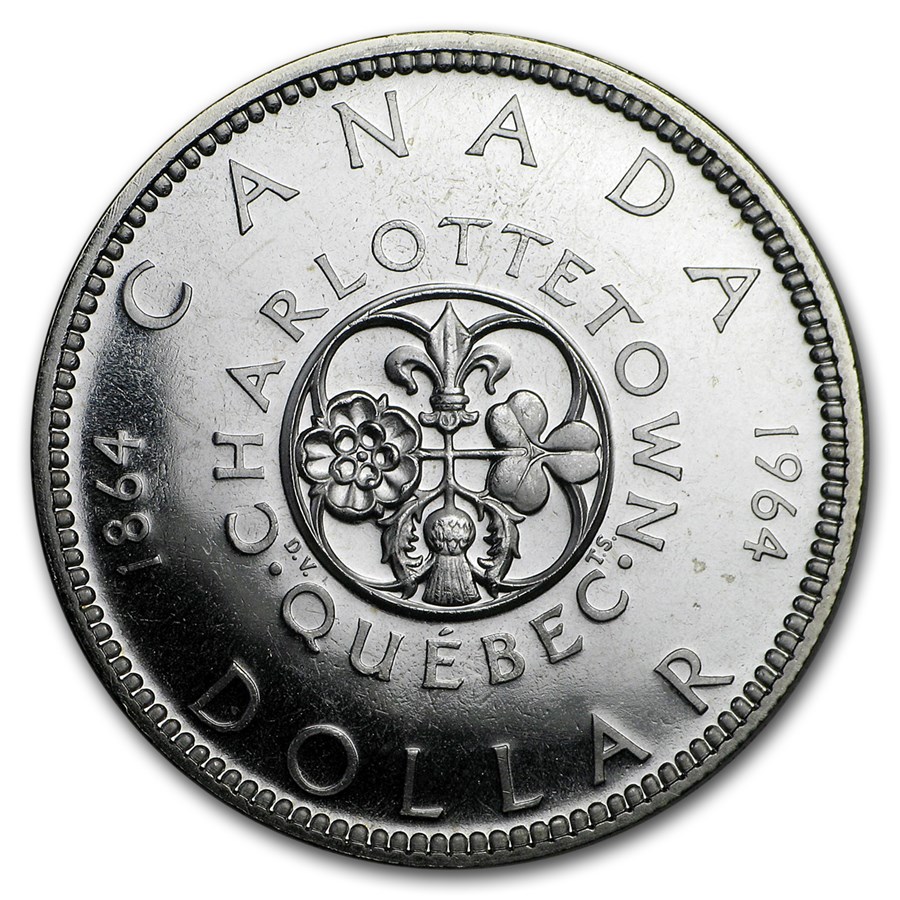 1964 canada silver dollar