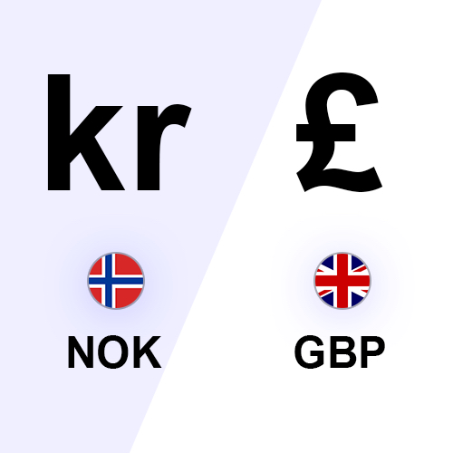 pound to norwegian krone