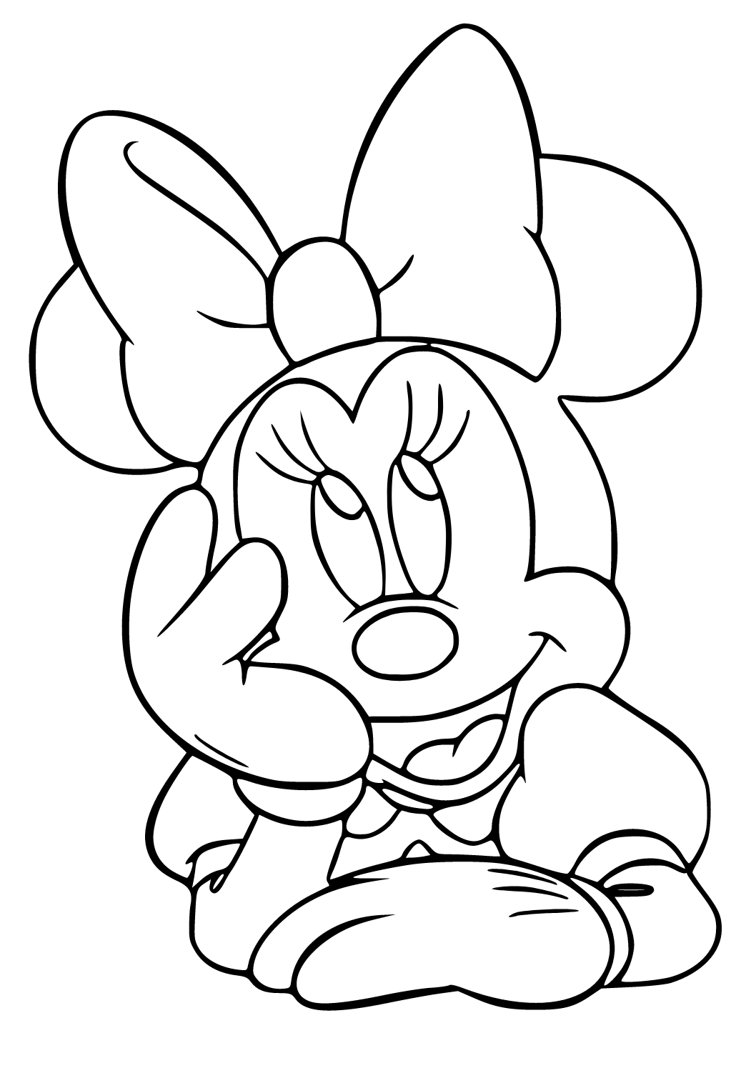 dibujos para colorear minnie