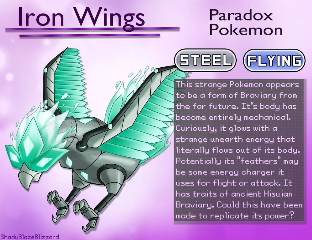 iron wings pokemon