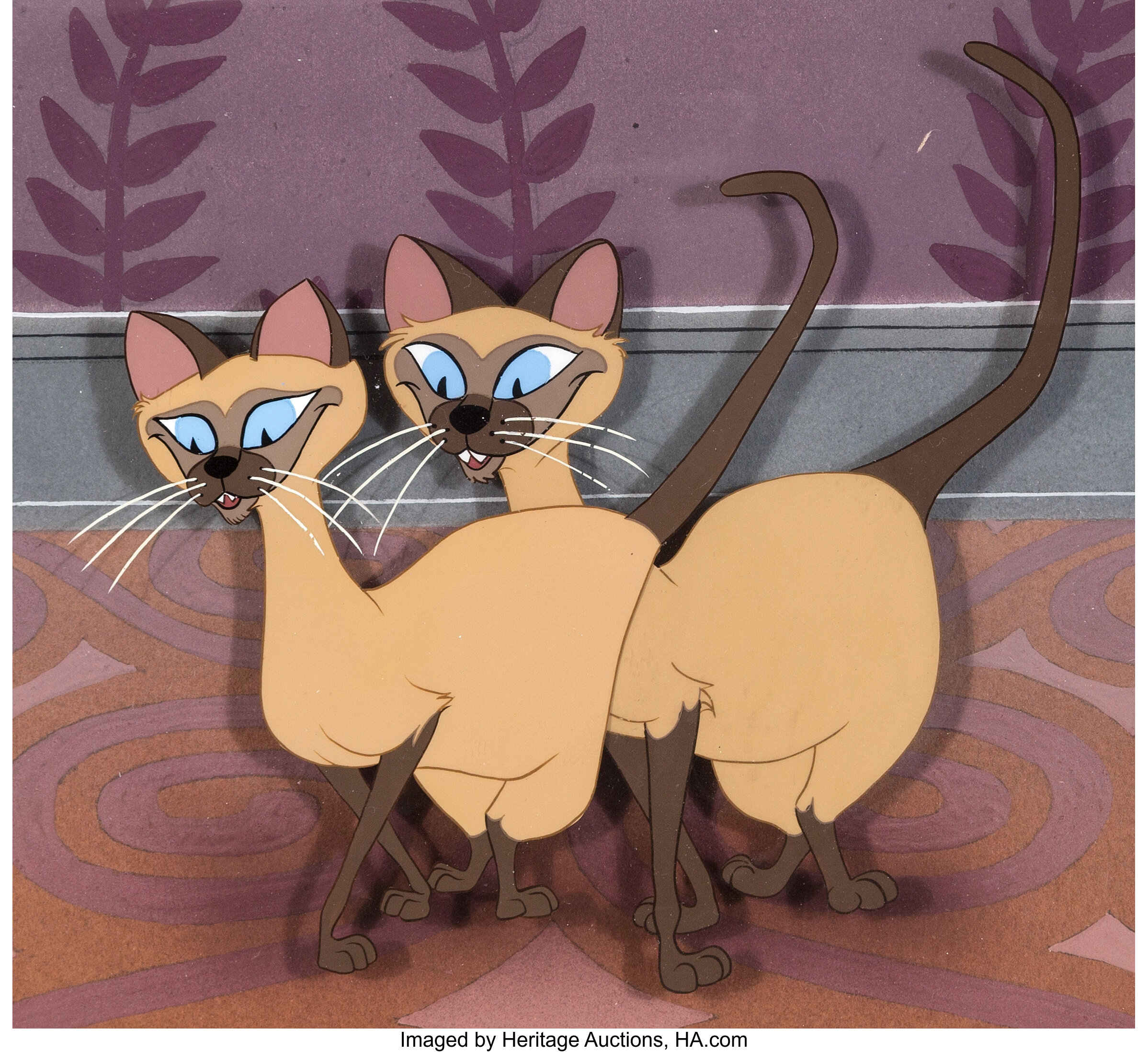 siamese from lady and the tramp