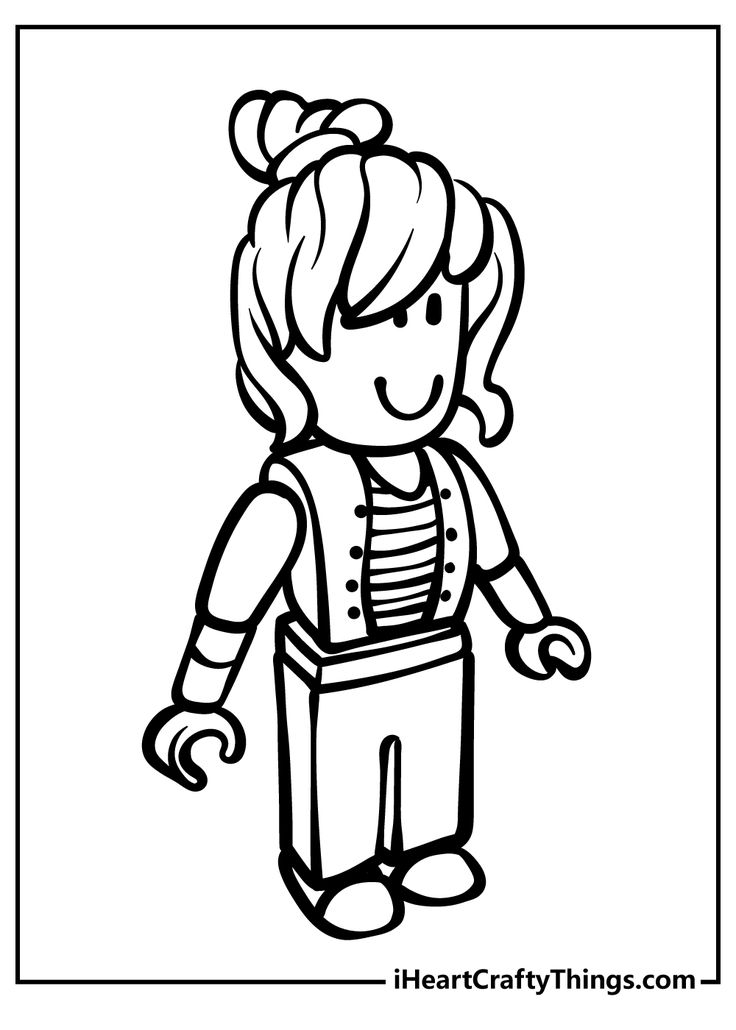 roblox coloring page