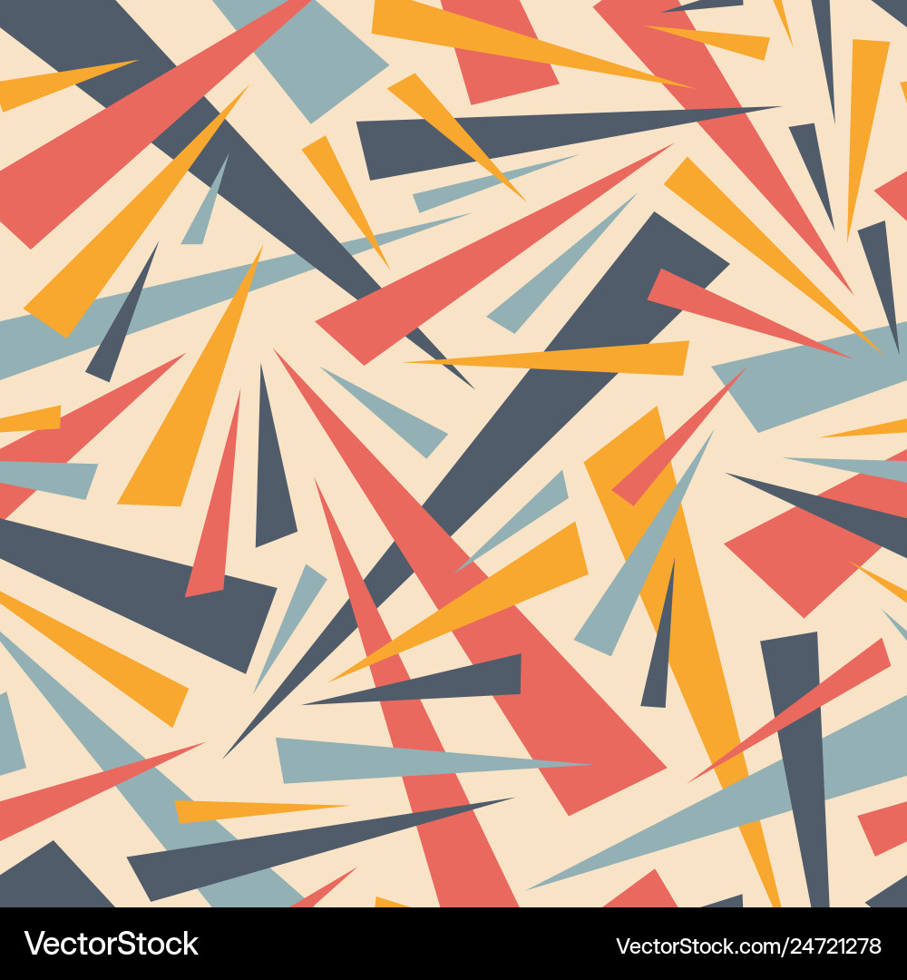 abstract geometric seamless pattern