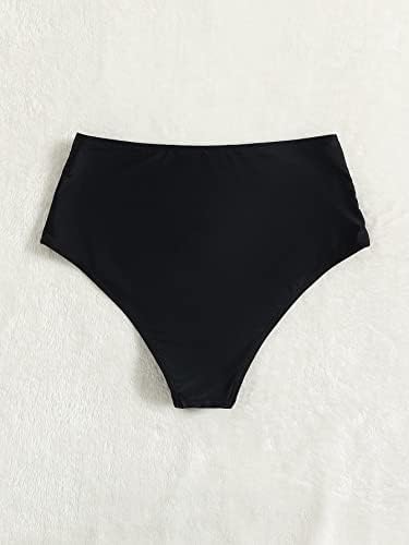 high waist swim bottom tummy control