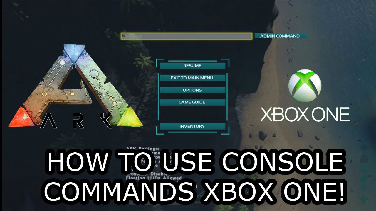 ark xbox one commands