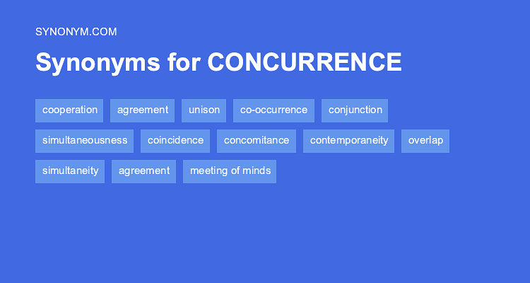 coincidence synonym