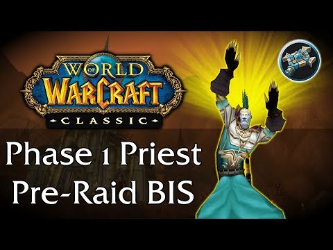 pre raid bis priest classic