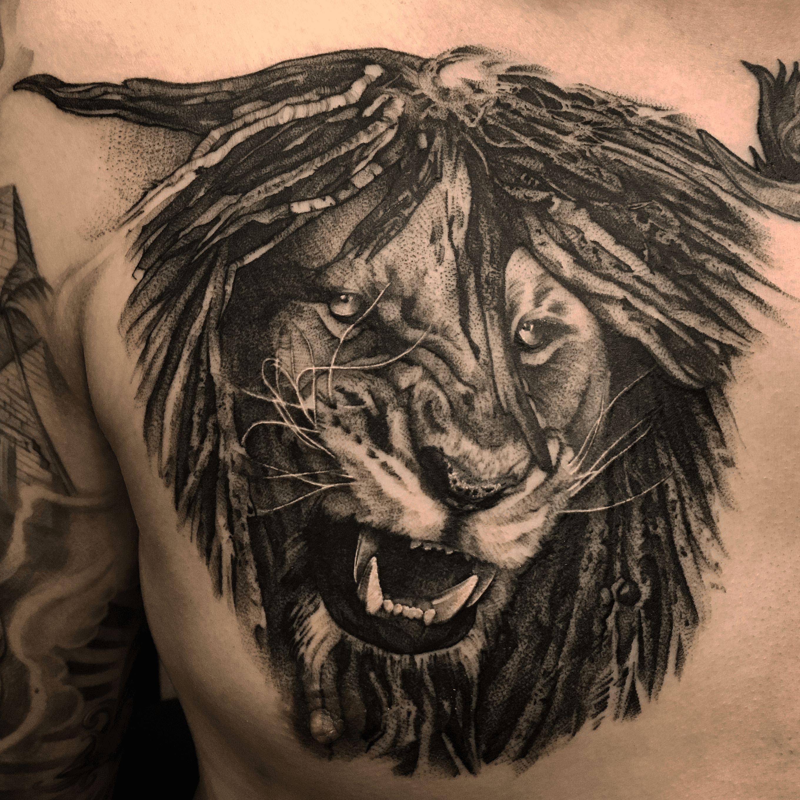 dreadlock tattoo designs