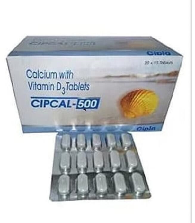 cipla 500 calcium with vitamin d3