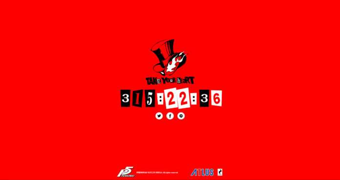 persona 5 royal countdown