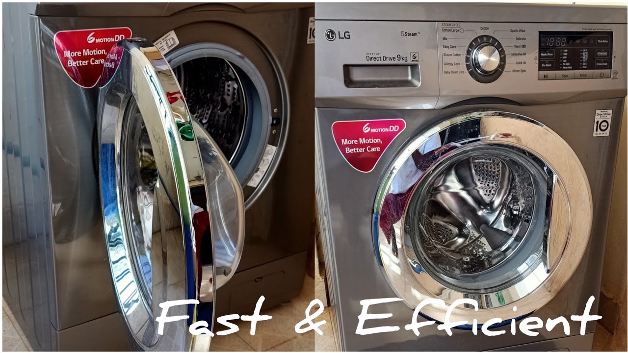 how to clean lg front load washer