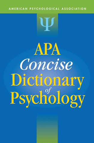 apa dictionary