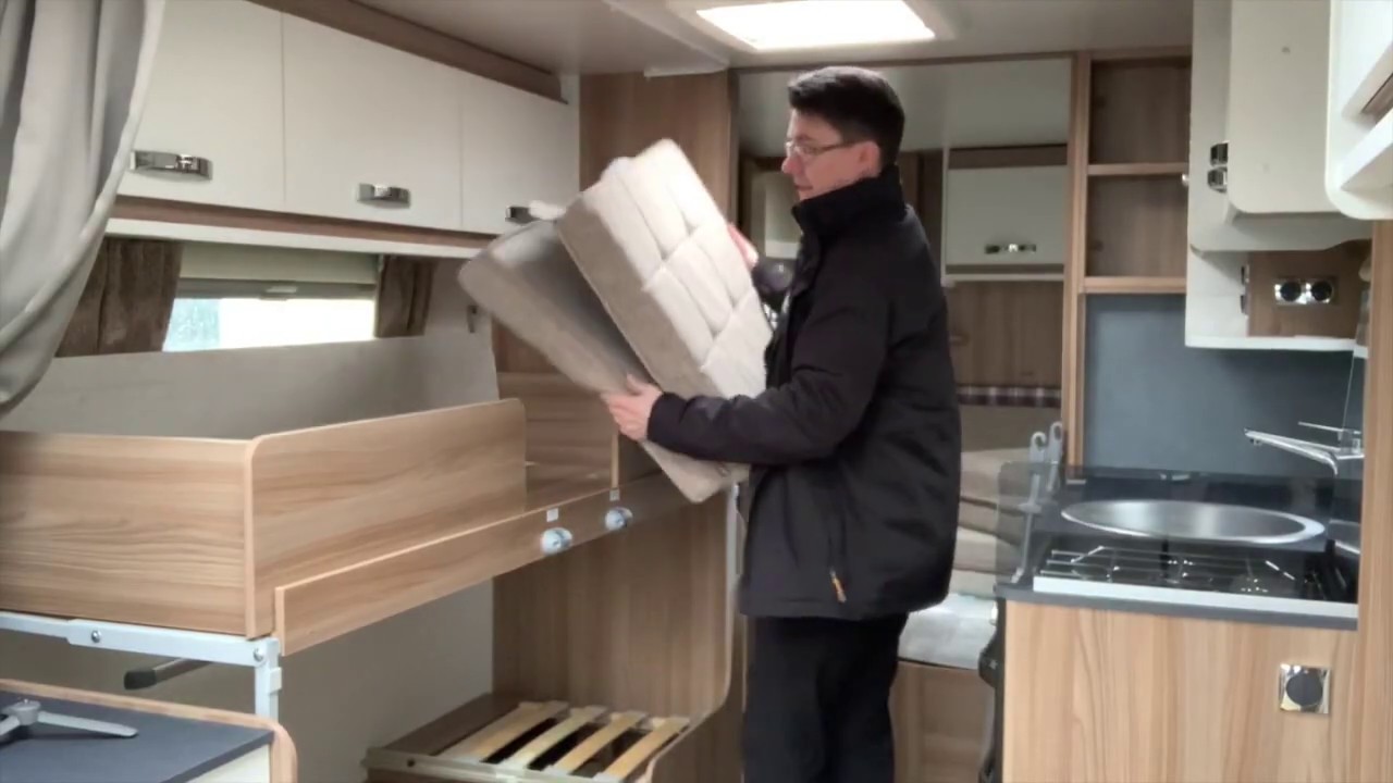 folding bunk bed for caravan