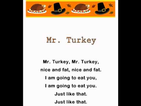 mr turkey song lyrics