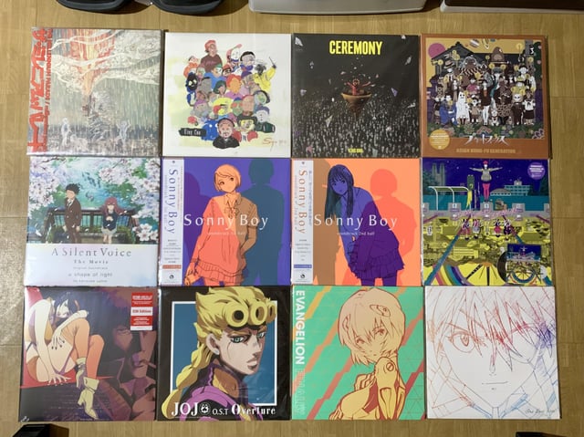 anime vinyl records