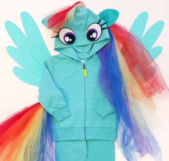 rainbow dash costume