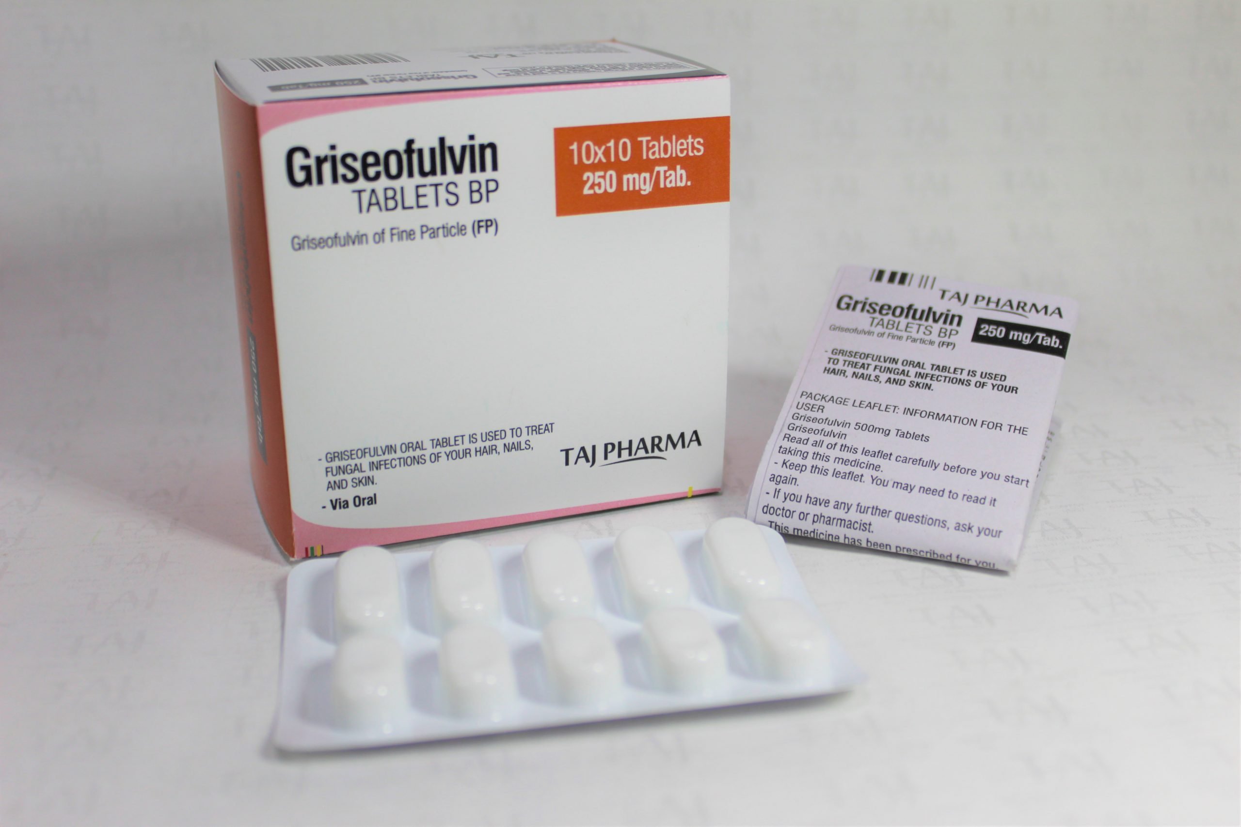 griseofulvin tablets ip 250 mg