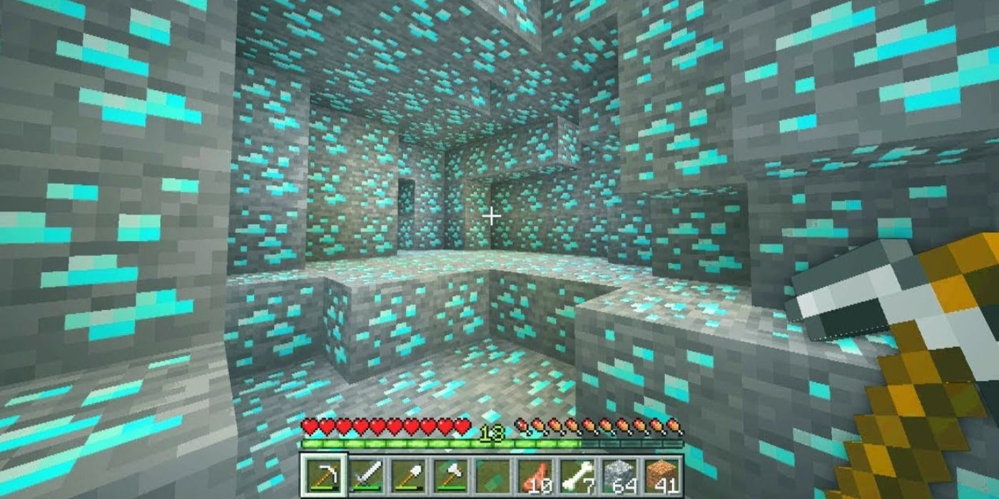 minecraft best biome for diamonds