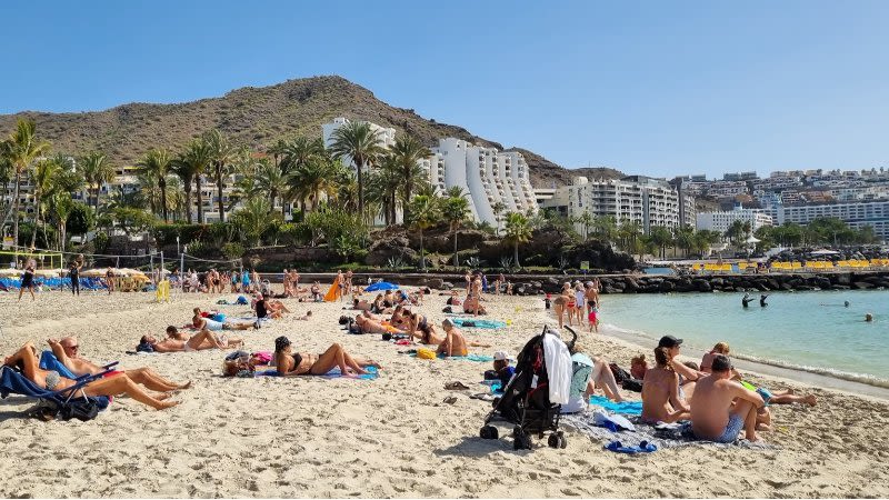 hottest canary island march
