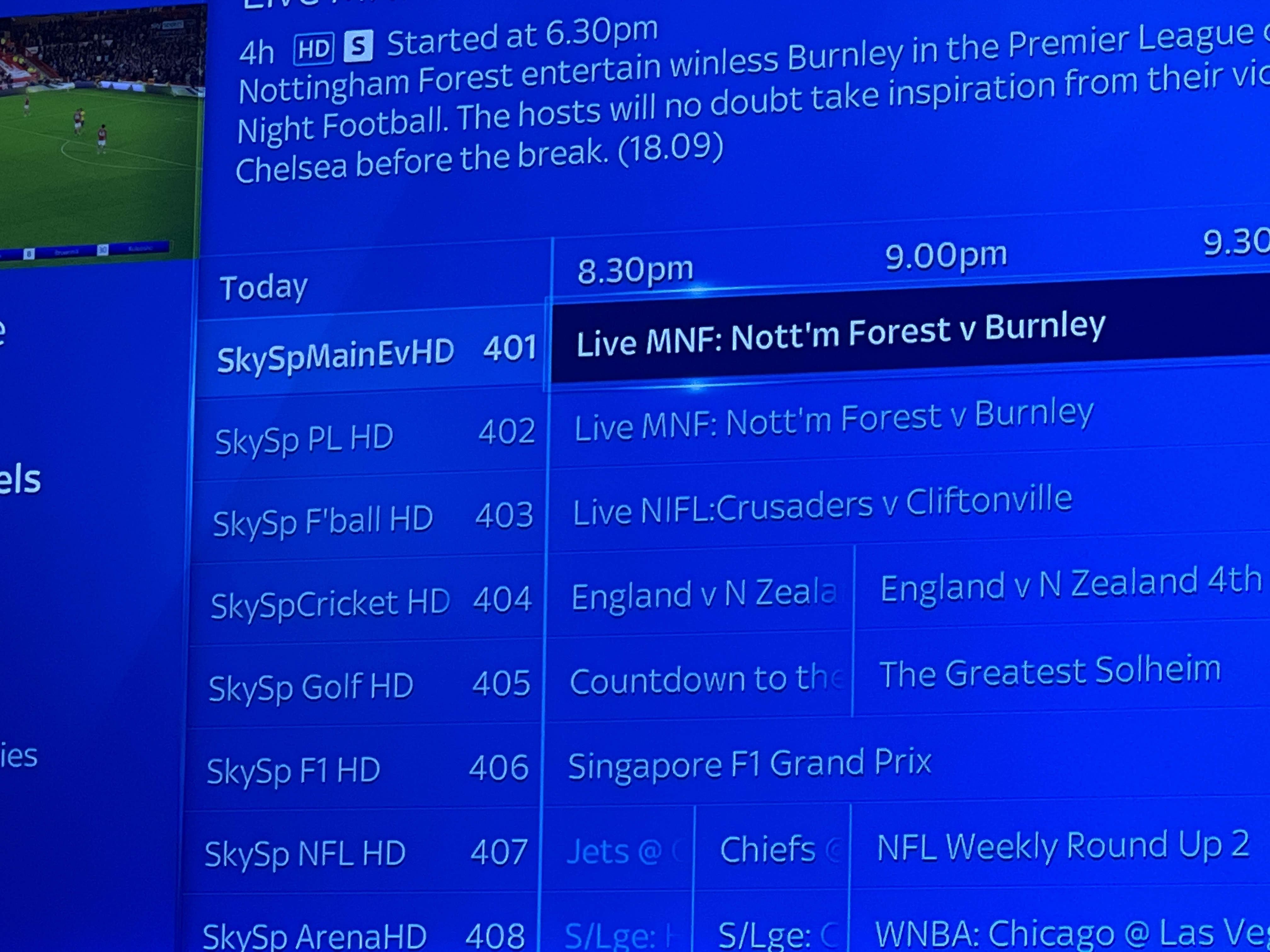 sky uhd channels list