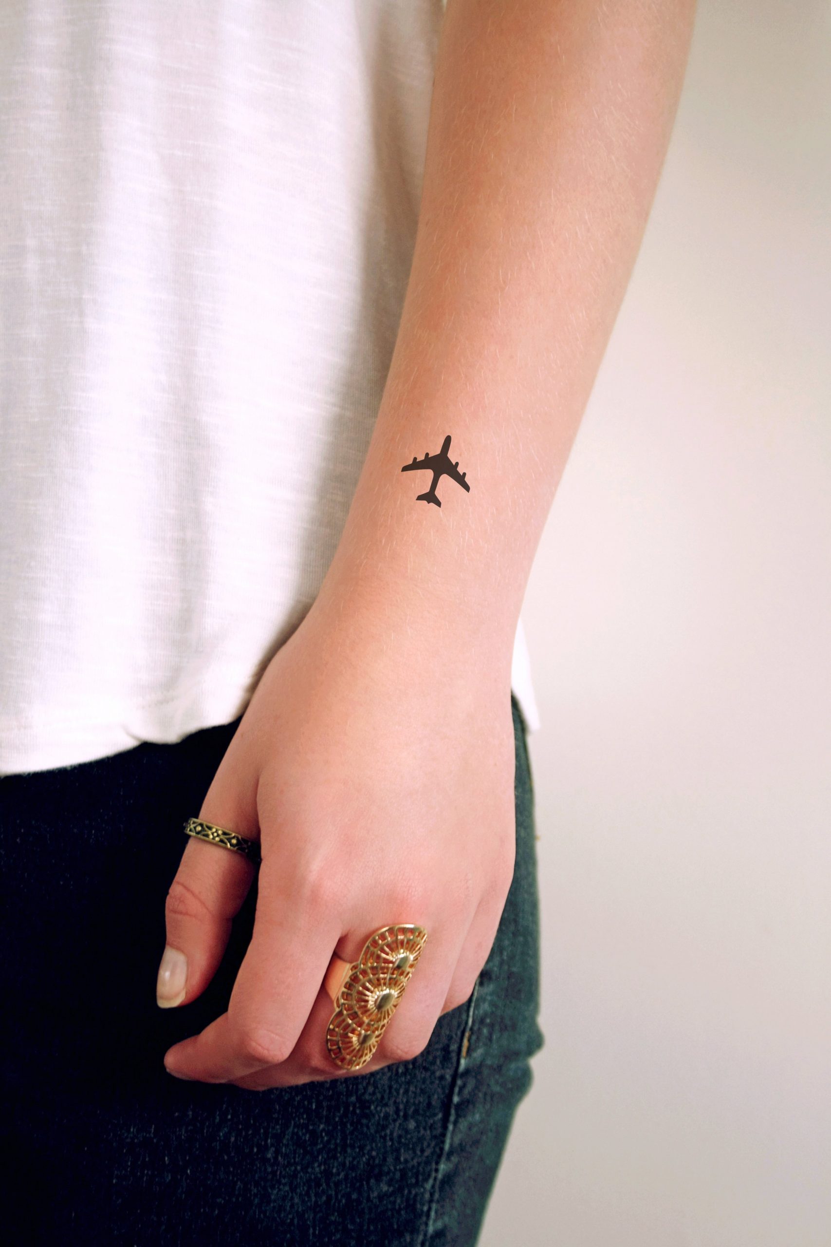 small plane tattoo ideas