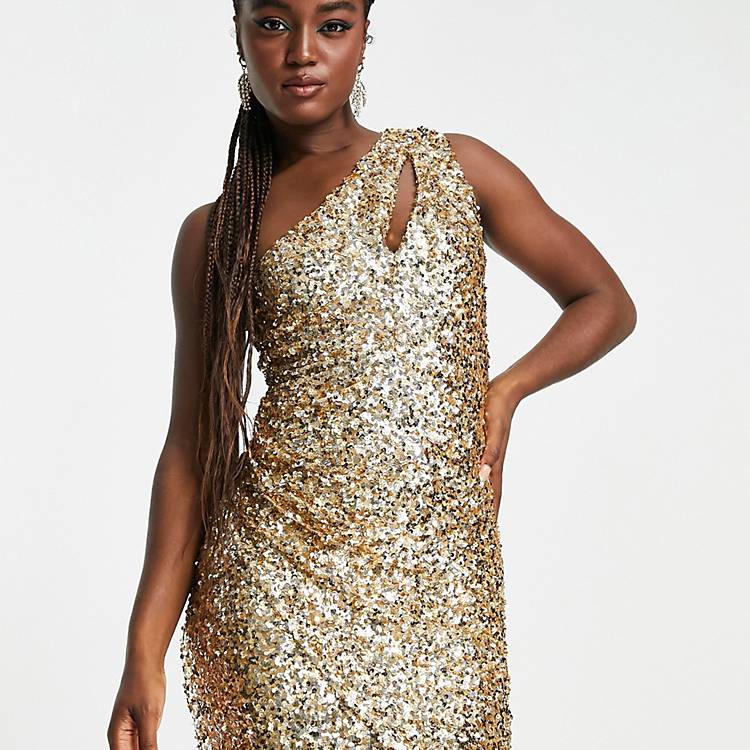 forever new gold dress