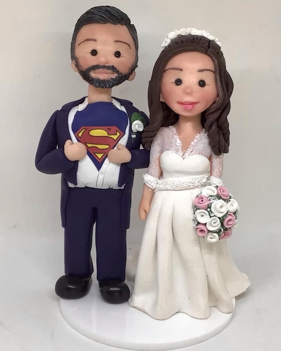 bride and groom wedding cake toppers customized