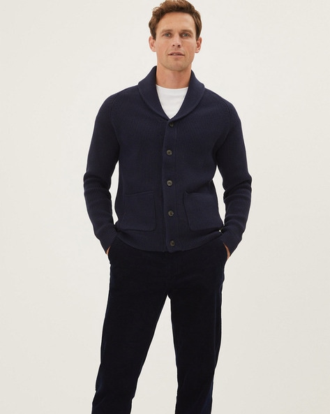 marks & spencer mens cardigans