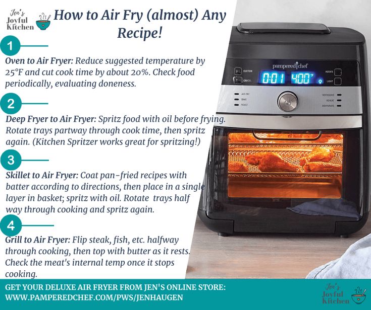 pampered chef air fryer