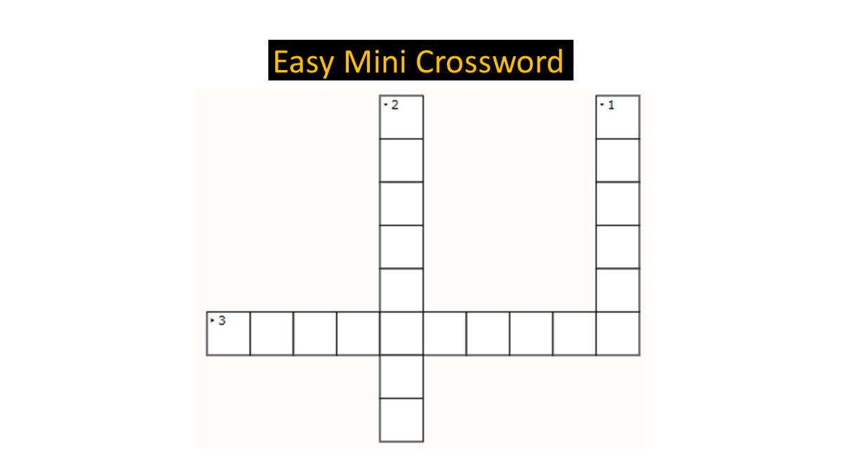 tiny small crossword clue