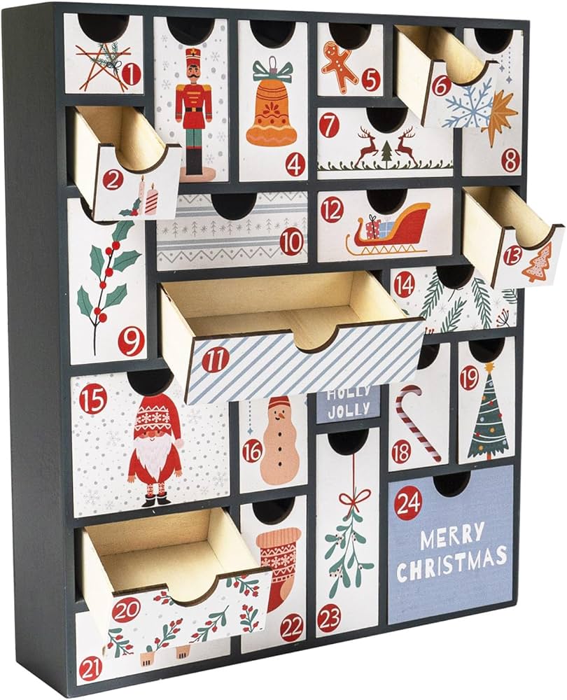 advent calendar fillable