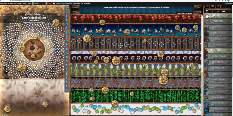 golden cookies cookie clicker