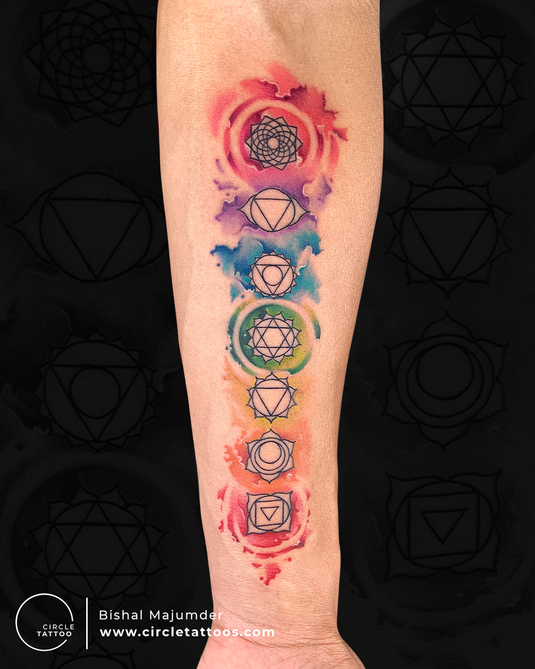 chakra tatuaje