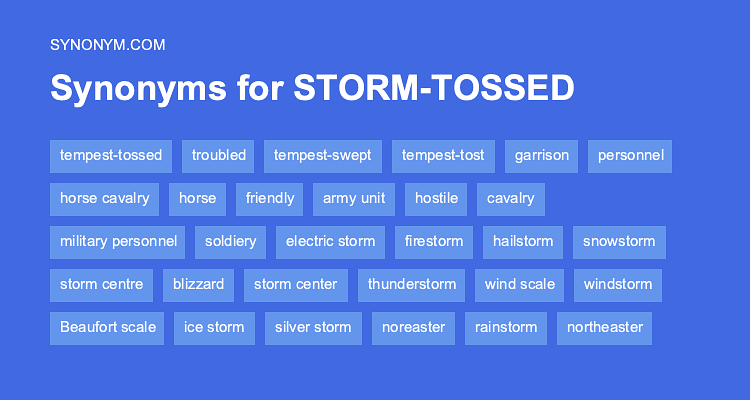 storming synonym