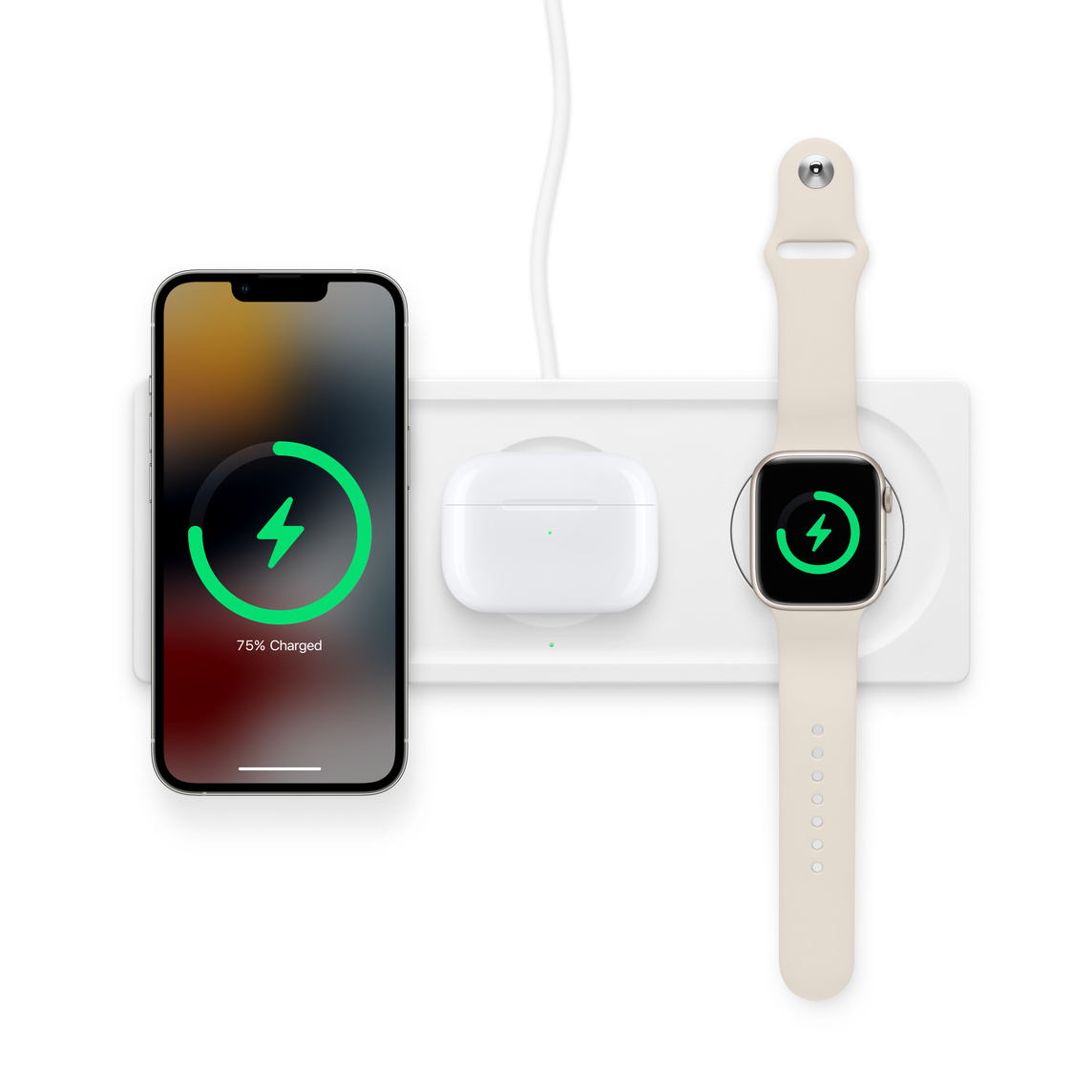 apple watch and iphone wireless charger