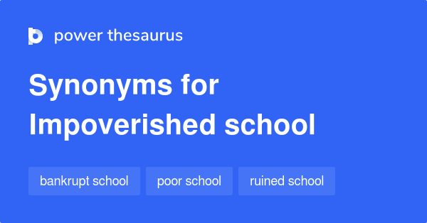 impoverished thesaurus