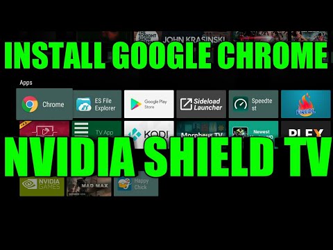 install chrome on nvidia shield