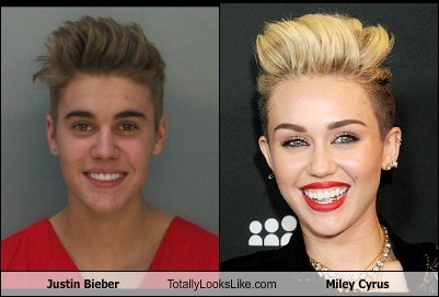 miley cyrus justin bieber meme