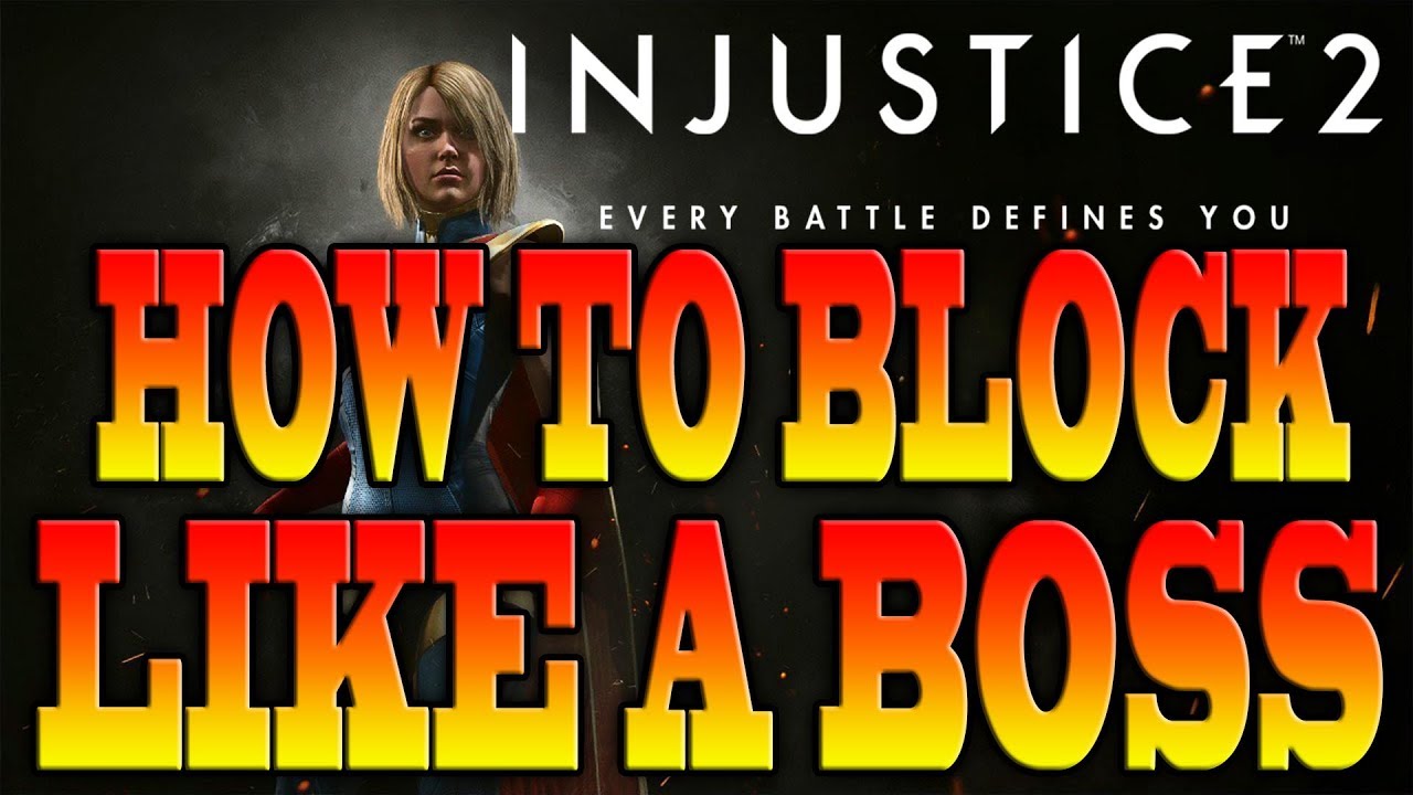 how do you block in injustice 2