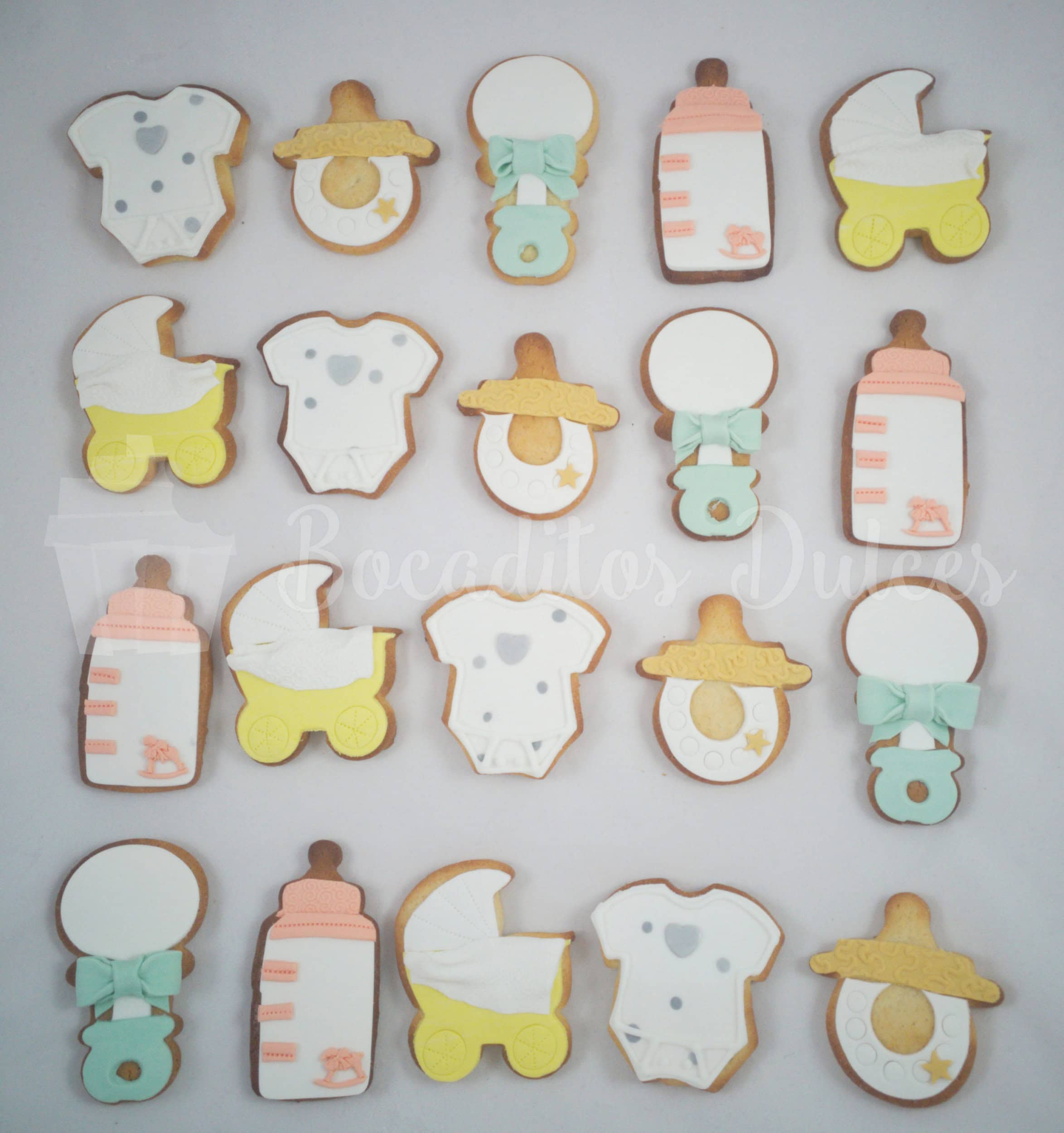 galletas baby shower niño