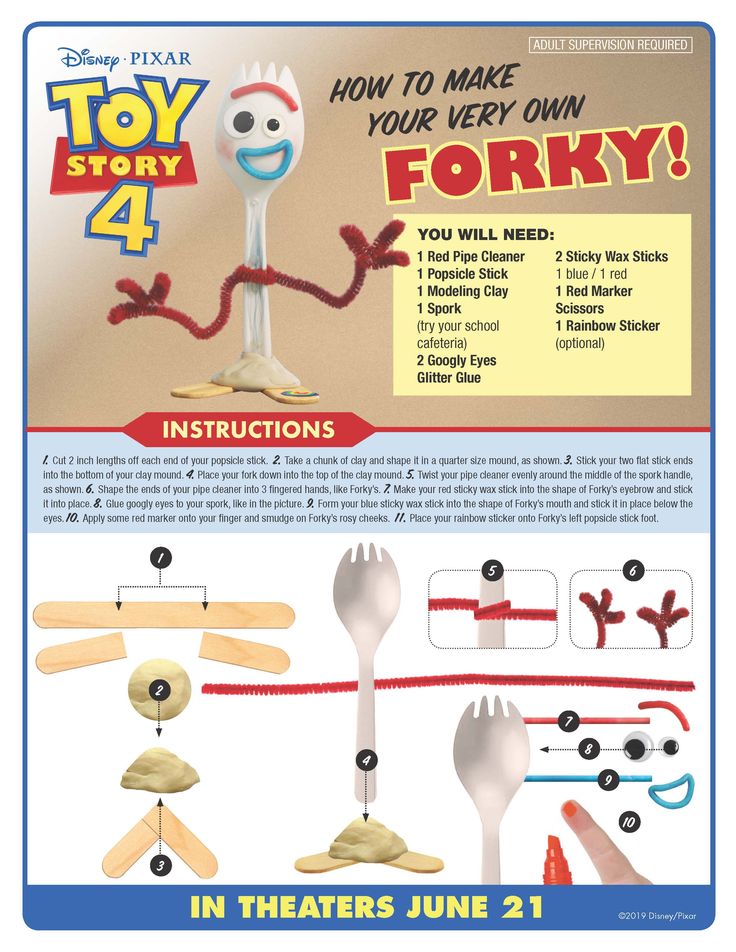 make your own forky