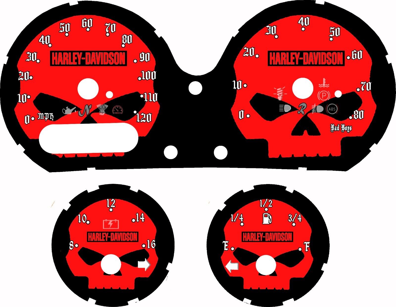 gauges for harley davidson