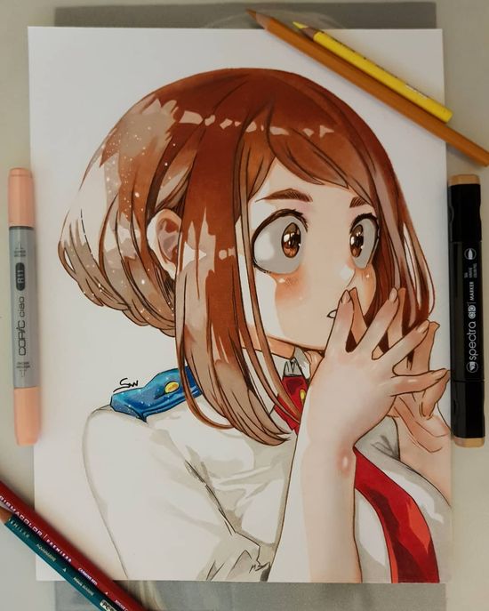 anime color drawing