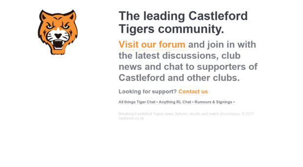 cas tigers forum