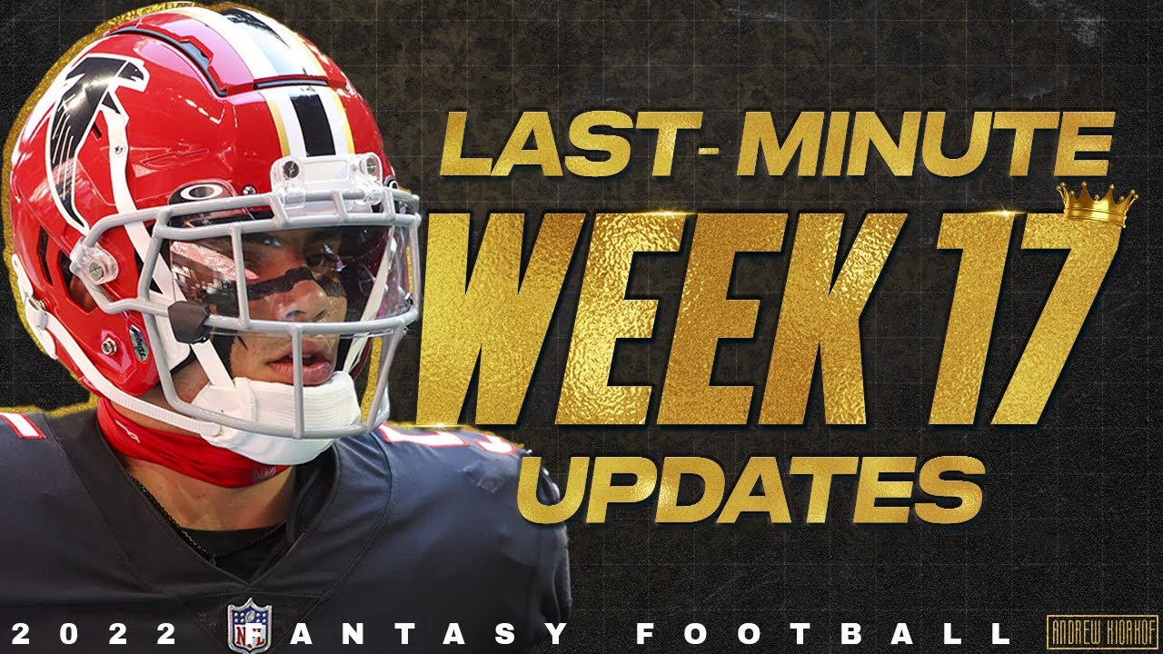 fantasy football week 17 update